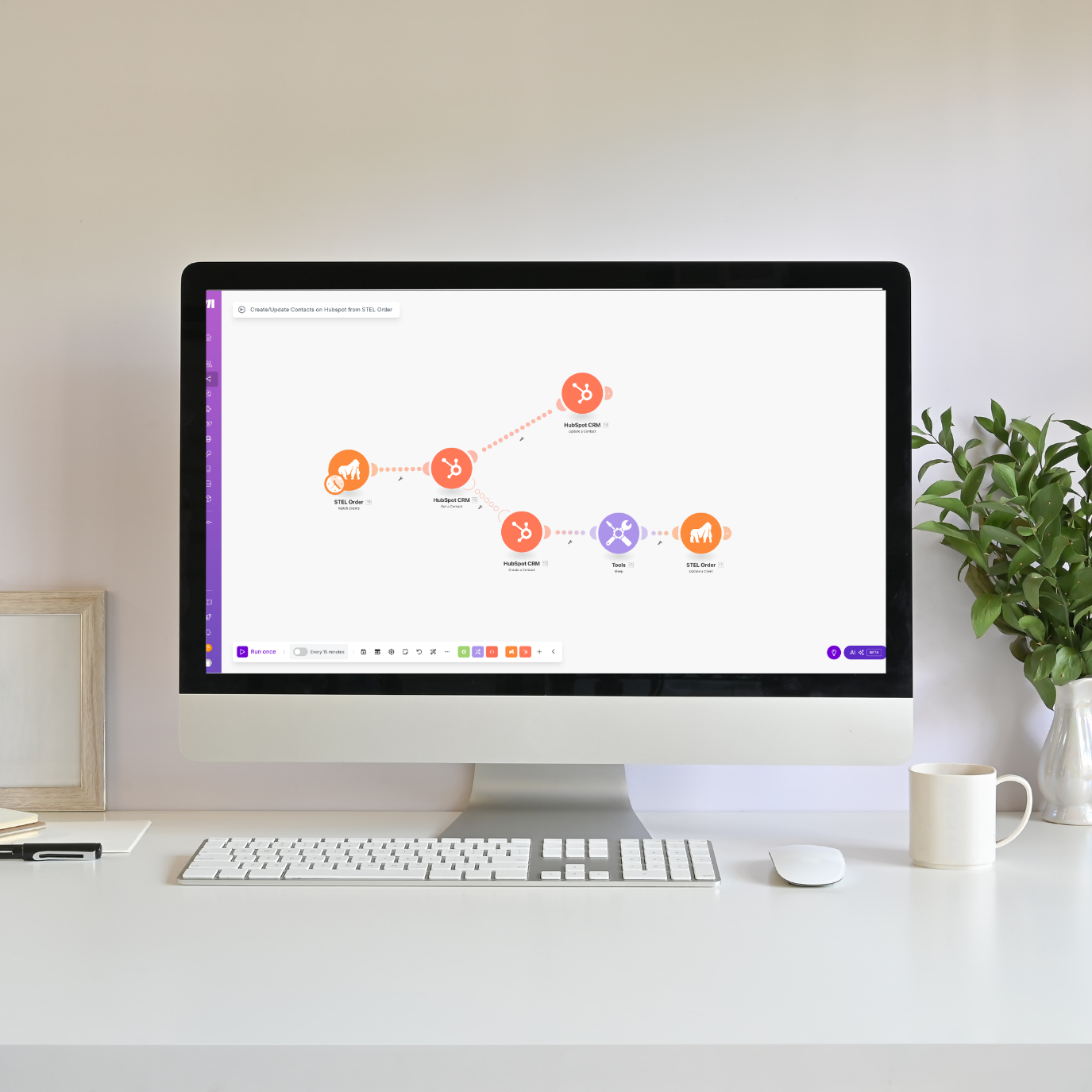 Sincronización automática de contactos entre STEL Order y Hubspot